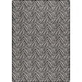 thumbnail image 1 of Milliken Imagine Area Rug EXOTIC SKINS Exotic Skins Savani Striped Lines 2' 1" x 7' 8" Rectangle, 1 of 2
