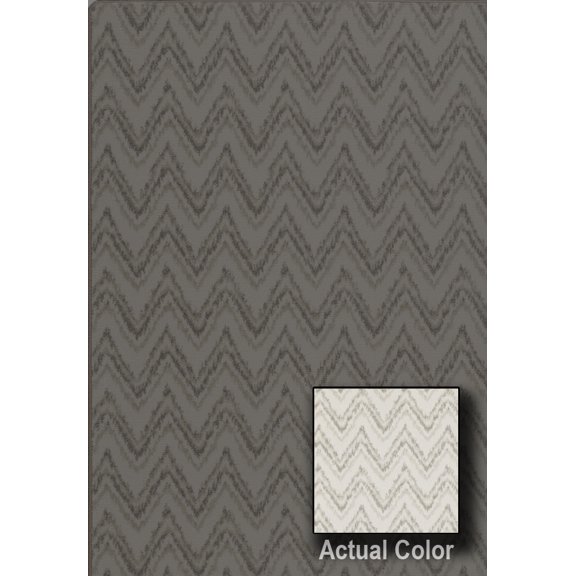 Milliken Imagine Area Rug GALLOWAY Galloway Lime Pulse Peaks Zigzags 2' 8" x 3' 10" Rectangle