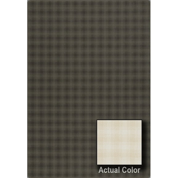 Milliken Imagine Area Rug HICKORY RUN Hickory Run Sunbeam Plaid Boxes 3' 10" x 5' 4" Rectangle