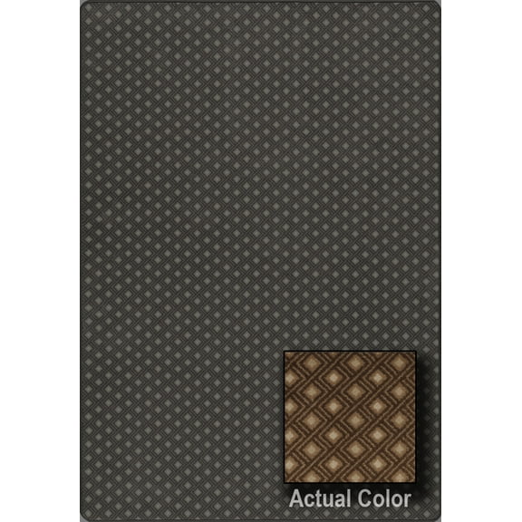 Milliken Imagine Area Rug KINGSLAND Kingsland Maduro Waves Boxes 7' 8" x 10' 9" Rectangle