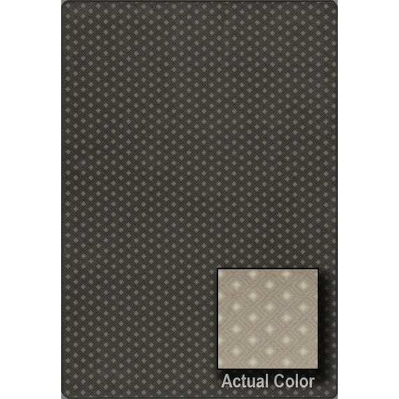 Milliken Imagine Area Rug KINGSLAND Kingsland Organza Diamond Crosshatch 2' 8" x 3' 10" Rectangle