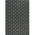 thumbnail image 1 of Milliken Imagine Area Rug LA CASA La Casa Imperial Blue Pencil Neats 7' 8" x 10' 9" Rectangle, 1 of 1