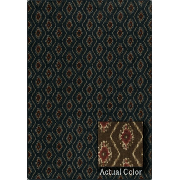 Milliken Imagine Area Rug LA CASA La Casa Rich Earth Neats Ovals 3' 10" x 5' 4" Rectangle