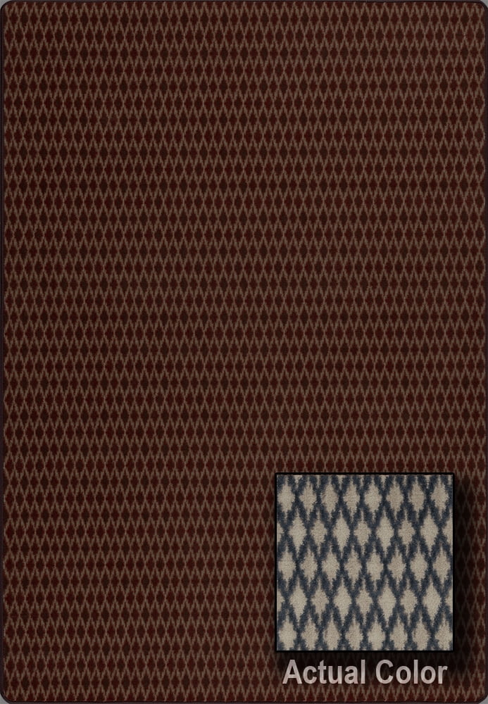 Milliken Imagine Area Rug LANDOVER Landover Breakwater Layout Argyle 7' 8" x 10' 9" Rectangle