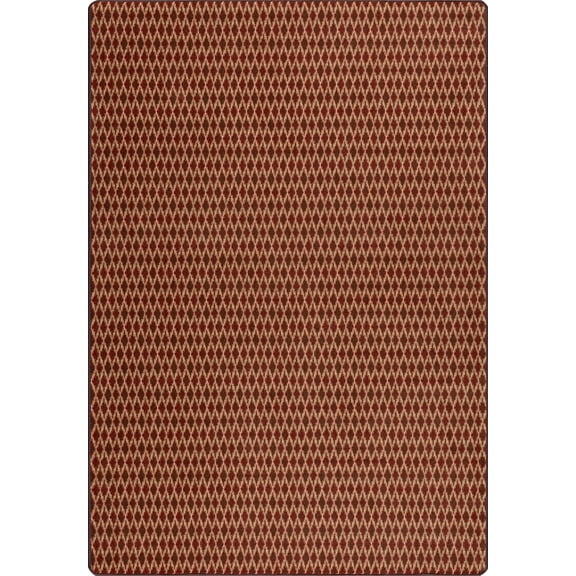 Milliken Imagine Area Rug LANDOVER Landover Merlot Diamond Patterned 3' 10" x 5' 4" Rectangle