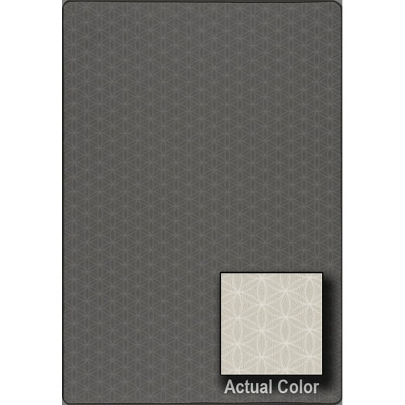 Milliken Imagine Area Rug LUCIDA Lucida Angora Diamonds Triangles 7' 8" x 10' 9" Rectangle