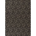 thumbnail image 1 of Milliken Imagine Area Rug LYRICAL Lyrical Velvet Black Curls Swirls 5' 4" x 7' 8" Rectangle, 1 of 1