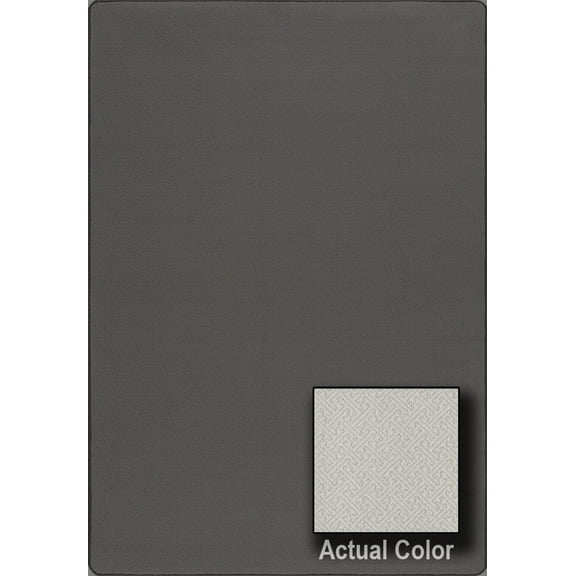Milliken Imagine Area Rug MERIT Merit Crystal Flat Achromatic 7' 8" x 10' 9" Rectangle