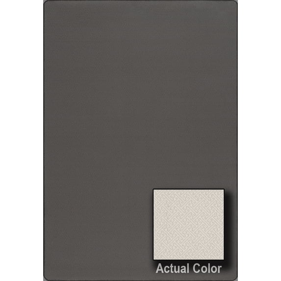 Milliken Imagine Area Rug MERIT Merit Linen Monochrome Flat 2' 8" x 3' 10" Rectangle