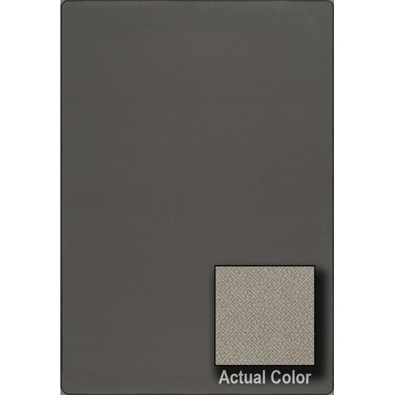 Milliken Imagine Area Rug MERIT Merit Mineral Single-Color Monochrome 7' 8" x 10' 9" Rectangle