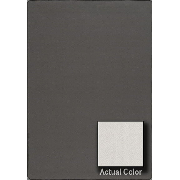 Milliken Imagine Area Rug MERIT Merit Pearl Flat Achromatic 7' 8" x 10' 9" Rectangle