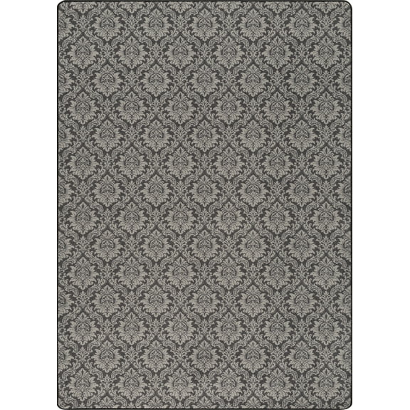 Milliken Imagine Area Rug MOUNT ROY BLACK PEARL Mount Roy Black 2 1 x 7 8 Rectangle