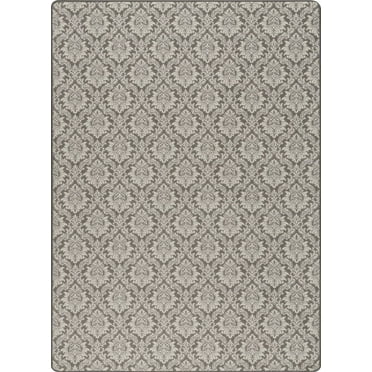 Milliken Imagine Area Rug MOUNT ROY CHARCOAL Mount Roy Charcoal Lines Banded 2 1 x 7 8 Rectangle