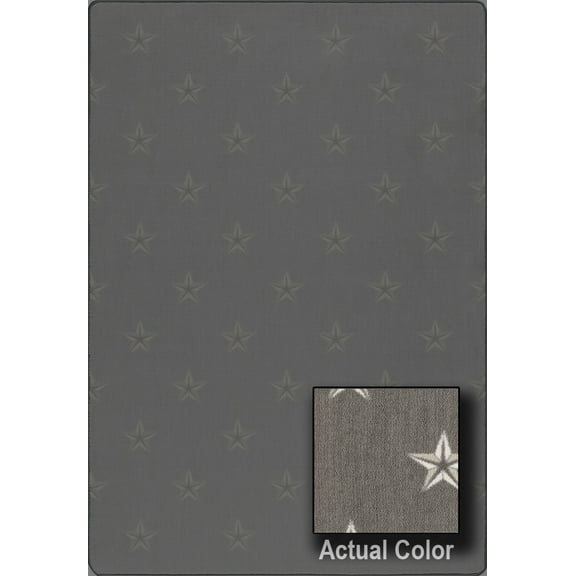 Milliken Imagine Area Rug NORTHERN STAR Northern Star Gunmetal 2' 1" x 7' 8" Rectangle