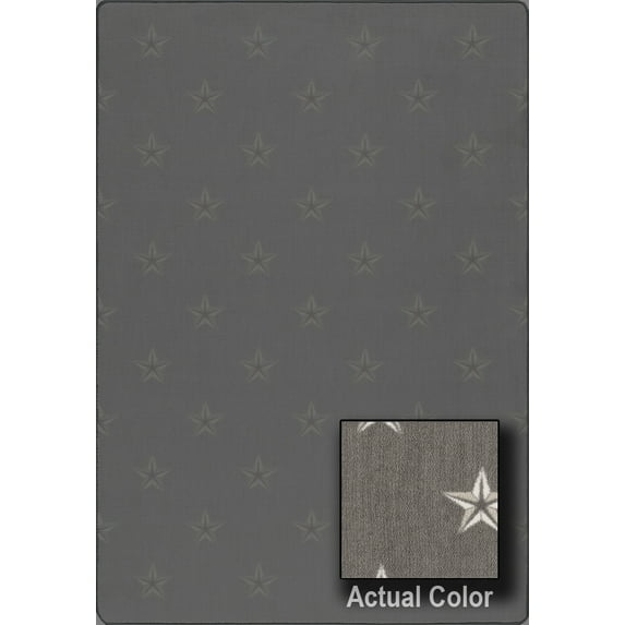 Milliken Imagine Area Rug NORTHERN STAR Northern Star Gunmetal 5' 4" x 7' 8" Rectangle