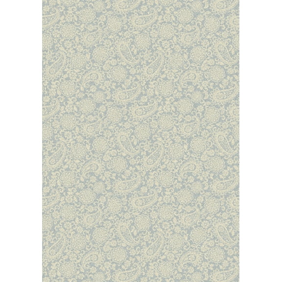 Milliken Imagine Area Rug PAISLEY GARDEN BLUE SKY Paisley Garden Blue 10 9 x 13 2 Rectangle