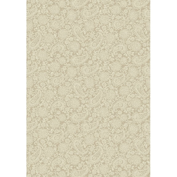 Milliken Imagine Area Rug PAISLEY GARDEN SOFT BEIGE Paisley Garden Soft 10 9 x 13 2 Rectangle