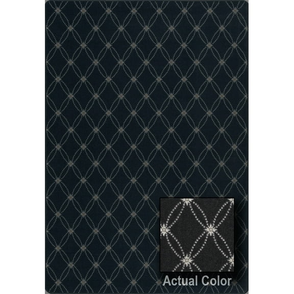 Milliken Imagine Area Rug PEARL LATTICE Pearl Lattice Velvet Ovals Petals 2' 8" x 3' 10" Rectangle