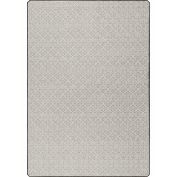 Milliken Imagine Area Rug STENCILS Stencils Coastal Fog Checkered Boxed 5' 4" x 7' 8" Rectangle