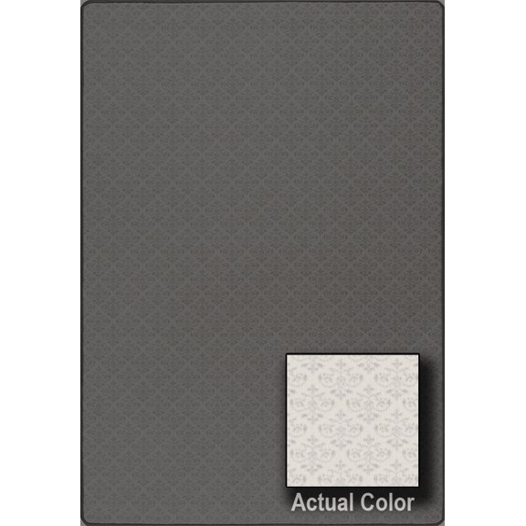 Milliken Imagine Area Rug STENCILS Stencils Fleece Repeated Checkered 3' 10" x 5' 4" Rectangle