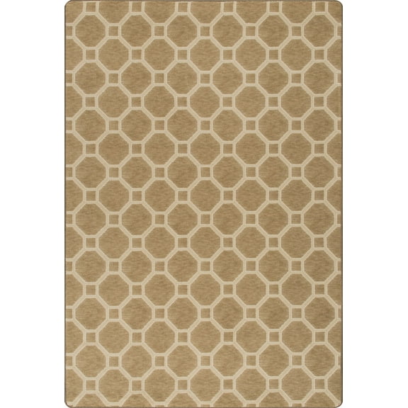 Milliken Imagine Area Rug STONEBRIDGE Stonebridge Sable Repeated Layout 7' 8" x 10' 9" Rectangle