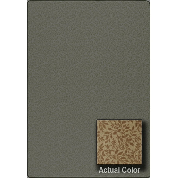 Milliken Imagine Area Rug THICKET Thicket Copper Leaf Vines Petals 2' 8" x 3' 10" Rectangle