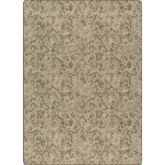 Milliken Imagine Area Rug TIMELESS BAHAR FAWN Timeless Bahar Fawn Petals Bulbs 2 1 x 7 8 Rectangle