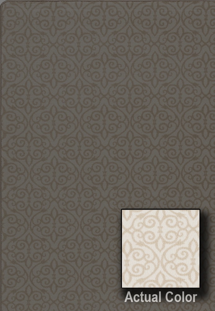 Milliken Imagine Area Rug TREASURED Treasured Raw Silk Scrolls Swirls 7
