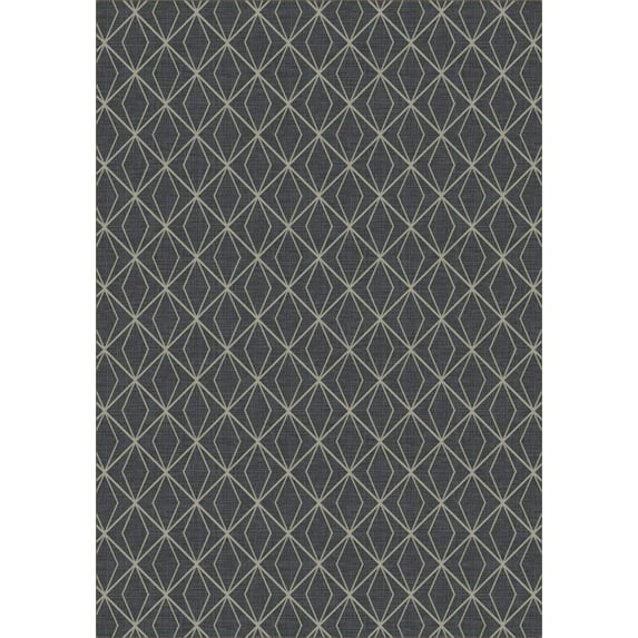 Milliken Imagine Figurative Area Rug FINE BALANCE STAR SAPPHIRE Fine Balance Star Sapphire 7' 8" x 10' 9" Rectangle