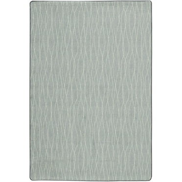 Milliken Imagine Figurative Area Rug FLOW II AQUATONE Flow Ii Aquatone 3' 10" x  5' 4" Rectangle