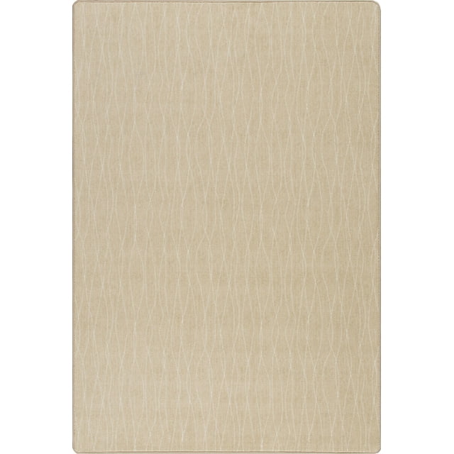 Milliken Imagine Figurative Area Rug FLOW II PARCHMENT Flow Ii Parchment 3' 10" x  5' 4" Rectangle