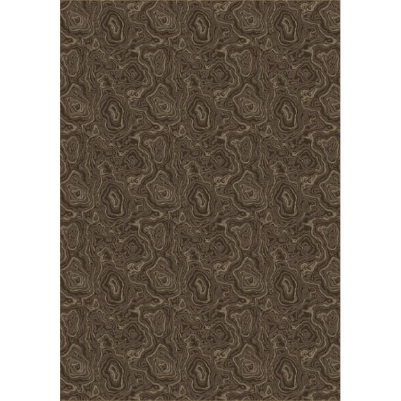 Milliken Imagine Figurative Area Rug LASTING BEAUTY BRONZE Lasting Beauty Bronze 2' 1" x 7' 8" Runner