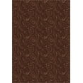 thumbnail image 1 of Milliken Imagine Figurative Area Rug LASTING BEAUTY RED OCHRE Lasting Beauty Red Ochre 5' 4" x 7' 8" Rectangle, 1 of 1