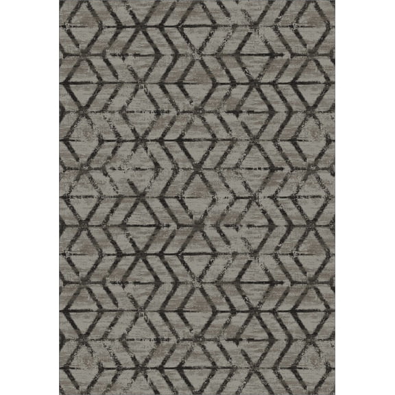 Milliken Imagine Figurative Area Rug MOD TRIBE CANYON STONE Mod Tribe Canyon Stone 2' 1" x 7' 8" Runner