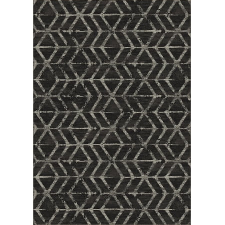 Milliken Imagine Figurative Area Rug MOD TRIBE NIGHTHAWK Mod Tribe Nighthawk 2' 1" x 7' 8" Runner