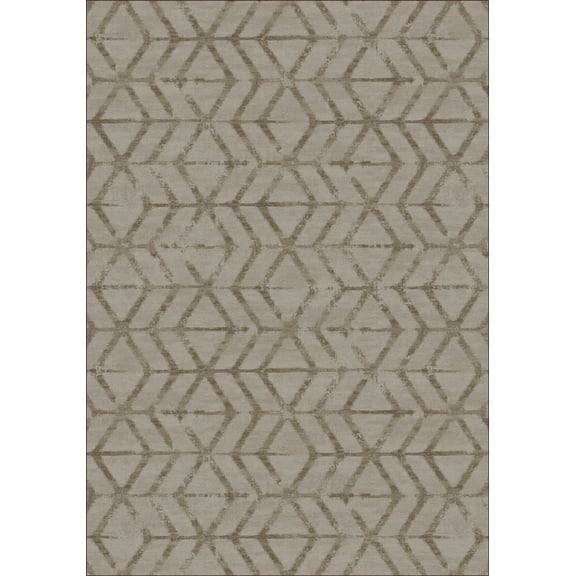 Milliken Imagine Figurative Area Rug MOD TRIBE PALOMINO Mod Tribe Palomino 2' 1" x 7' 8" Runner