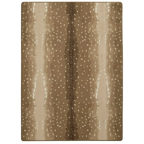 Milliken Imagine Figurative Area Rug NATURE'S EXPRESSION Nature's Expression Brown Modern, 5' x 8'