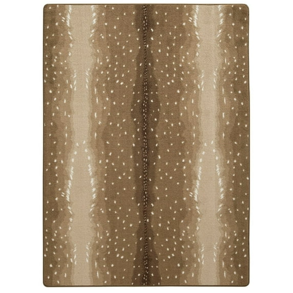Milliken Imagine Figurative Area Rug NATURE'S EXPRESSION Nature's Expression Brown Modern, 7' x 10'
