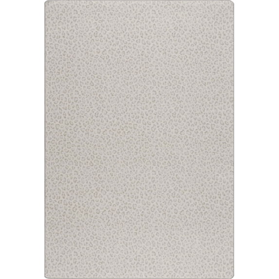 Milliken Imagine Figurative Area Rug WILD JOURNEY SNOW LEOPARD Wild Journey Snow 3' 10" x 5' 4" Rectangle