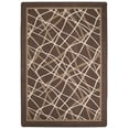 thumbnail image 1 of Milliken In The Moment Area Rug 4000177373 Cordas Sepia Lines Angles 5' 4" x 7' 8" Rectangle, 1 of 2