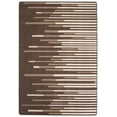 thumbnail image 1 of Milliken In The Moment Area Rug 4000177379 Sound Wave Sepia Bars Banded 5' 4" x 7' 8" Rectangle, 1 of 2