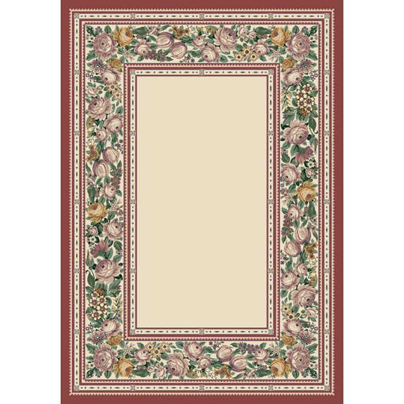 Milliken Innovations Area Rug ENGLISH FLORAL OPAL English Floral Opal 10' 9" x 13' 2" Rectangle