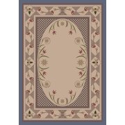 Milliken Innovations Area Rug KIMBERLY LAPIS Kimberly Lapis Petals Bulbs 5 4 x 7 8 Rectangle