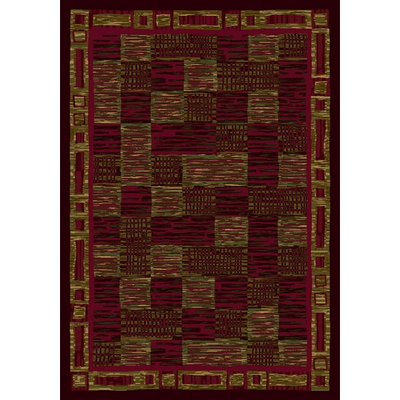Milliken Innovations Area Rug KIRALA DARK CHOCOLATEBRICK Kirala 10111 2' 1" x 7' 8" Rectangle