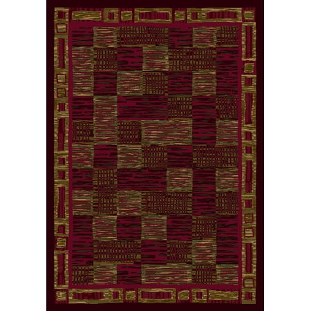 Milliken Innovations Area Rug KIRALA DARK CHOCOLATEBRICK Kirala 10111 2' 8" x 3' 10" Rectangle
