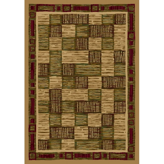 Milliken Innovations Area Rug KIRALA MAIZE Kirala Maize Blocks Cubes 2' 1" x 7' 8" Runner
