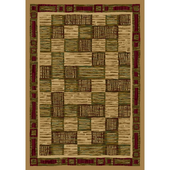Milliken Innovations Area Rug KIRALA MAIZE Kirala Maize Blocks Cubes 2' 8" x 3' 10" Rectangle