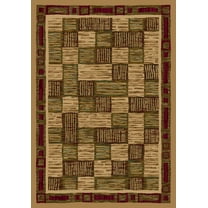 Milliken Innovations Area Rug KIRALA MAIZE Kirala Maize Blocks Cubes 7' 8" x 10' 9" Rectangle