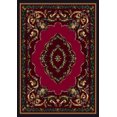 thumbnail image 1 of Milliken Innovations Area Rug LAFAYETTE RUBY ONYX Lafayette Ruby Onyx 5' 4" x 7' 8" Rectangle, 1 of 1