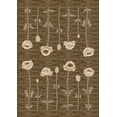 thumbnail image 1 of Milliken Innovations Area Rug POPPY OREGANO Poppy Oregano Stems Leaves 7' 8" x 10' 9" Rectangle, 1 of 1